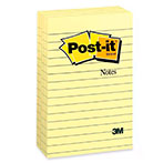 3M Post-it Notes Linieret (102x152mm) Gul