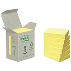 3M Recyled Post-it Notes (38x51mm) Gul