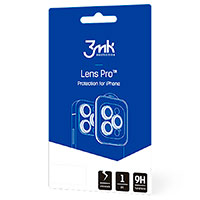 3mk Lens Protection Pro Kamera Beskyttelsesglas iPhone 15 Pro Max (Slv)