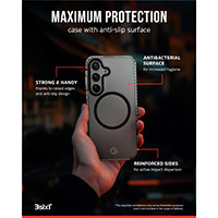 3Sixt 4-i-1 Beskyttelsespakke t/Samsung Galaxy S24 (Skrm-/Kamerabeskyttelse/Cover/Applikator)