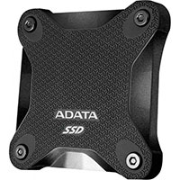 Adata SD600Q 480GB Ekstern SSD harddisk (USB 3.1) Sort