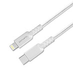 4smarts PremiumCord USB-C til Lightning Kabel - 1,5m (Hvid)
