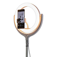 4smarts Selfie Ring Light LoomiPod Ringlampe (bord) Hvid