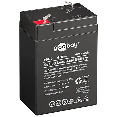Evaluering Fordøjelsesorgan frugter 6v Batteri - 6v blybatteri 4Ah - Køb online hos avXperten.dk