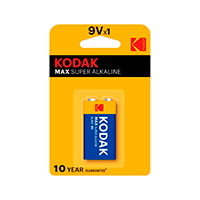 9V batteri (Alkaline) Kodak Max - 1-Pack