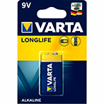 9V batteri (Longlife) Varta - 1-Pack