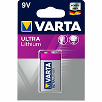 9V batteri (Ultra Lithium) Varta - 1-Pack