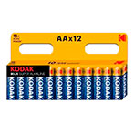 AA batterier (Alkaline) Kodak MAX - 12-Pack