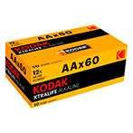 AA Batterier (Alkaline) Kodak Xtralife - 60-Pack