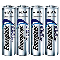 AA batterier Lithium - Energizer Ultimate 4 stk.
