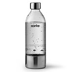 Aarke PET Glasflaske t/Sodavandsmaskine (800ml) Børstet Stål