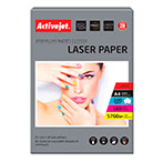 Activejet AP4-160G100L Premium Fotopapir t/Laserprinter - Glossy (A4) 100pk