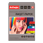 Activejet AP6-260GR200 Professional Fotopapir t/Blkprinter - Glossy (A6) 200pk