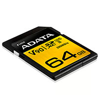 Adata Premier SDXC Kort 64GB V90 (UHS-II)