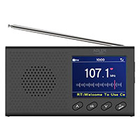 Adler AD 1198 Transportabel Radio m/Vkkeur (FM/Bluetooth)