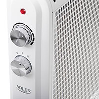Adler AD 7750 Elradiator Konvektion m/termostat (1000/2000W)