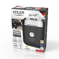 Adler Rejse Barbermaskine (USB) Sort