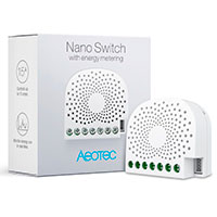 Aeotec Nano Switch m/elmler (Z-Wave)