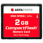 AgfaPhoto High Speed MLC CompactFlash Kort 2GB (120x) 