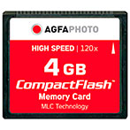 AgfaPhoto High Speed MLC CompactFlash Kort 4GB (120x) 