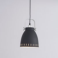 Airam Sansa Pendel Lampe - 21,5cm (40W) Grafitgr/Slv