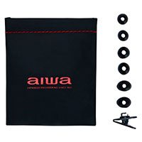 Aiwa ESTM-100TN In-Ear Hretelefoner 1,2m (3,5mm) Slv