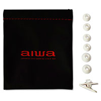 Aiwa ESTM-500WT In-Ear Hretelefoner 1,2m (3,5mm) Hvid