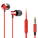 Aiwa ESTM-50RD In-Ear Høretelefoner 1,2m (3,5mm) Rød