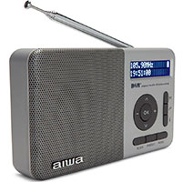 Aiwa RD-40DAB/SL Retro Trdls DAB+ Radio (16 timer) Slv