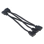 Akasa 4-i-1  RGBLEDconnector Multiplier Kabel (1x 4-pin til 4x 4-pin)