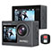 Akaso Brave 4 Pro Action kamera 4K m/tilbehr