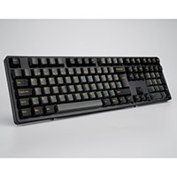 Akkogear 5108B Plus Akko CS Jelly Trdls Tastatur m/RGB (Mekanisk) Black/Gold