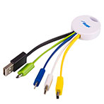 Akyga Multikabel USB-A (USB-C/micro USB/mini USB/Lightning)
