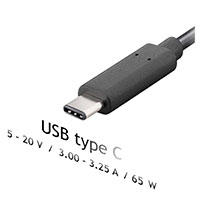 Akyga Strmforsyning m/USB-C 20V - 65W