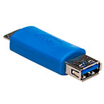 Akyga USB-A Hun til Micro USB-B 3.0 Han Adapter OTG 
