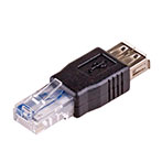 Akyga USB Adapter (USB-A Hun - RJ45 Han)