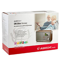 Albrecht DR 860 Digital DAB+ Radio (DAB+/FM/3,5mm)