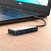 Alogic Fusion SWIFT USB-A Hub (4xUSB-A)