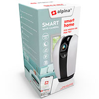 Alpina WiFi Smart Indendrs Roterbar Overvgningskamera (1080p)
