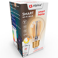 Alpina WiFi Smart LED A60 Pre E27 - 5,5W (40W)