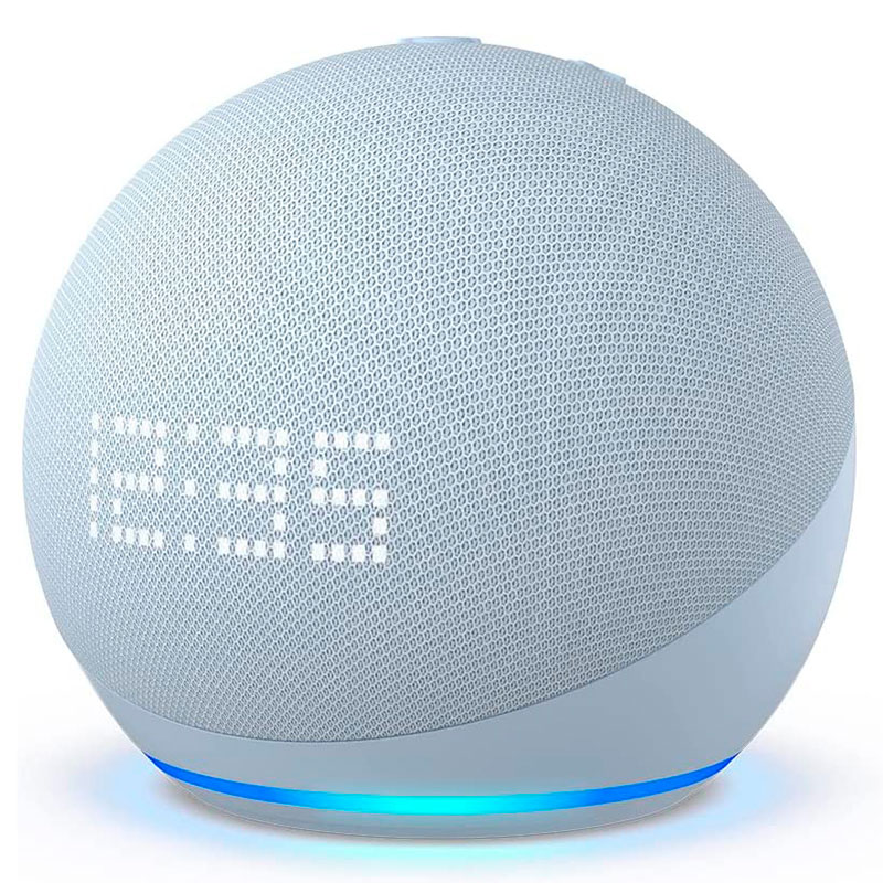 ægteskab Hviske Udtale Amazon Echo Dot 5 Højttaler m/Ur (Smart Home/Alexa) Blå