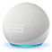 Amazon Echo Dot 5 Hjttaler m/Ur (Smart Home/Alexa) Hvid