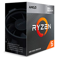 AMD Ryzen 5 4600G CPU - 3.7 GHz 6 kerner - AMD AM4 - (m/Kler)