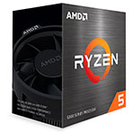 AMD Ryzen 5 5600X Box CPU - 3,7 GHz 6 kerner - AMD AM4 (m/Køler)