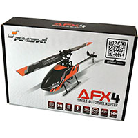 Amewi AFX4 Helikopter m/Propel - Fjernstyret (2,4GHz) Orange