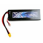 Amewi XT60 45C LiPo Akku 2S Batteri t/Fjernstyret biler - 4000mAh (7,4V)