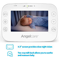 Angelcare AC327 Baby Alarm m/video + Bevgelsessensor