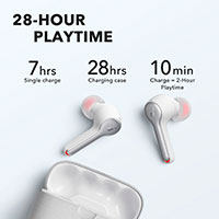 Anker SoundCore Liberty Air 2 Bluetooth Earbuds(m/Etui) Hvid