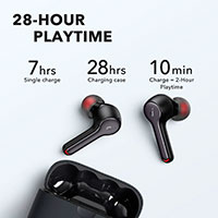 Anker SoundCore Liberty Air 2 Bluetooth Earbuds(m/Etui) Sort