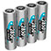 Ansmann 1,2V Genopladelige AA batterier (2650mAh) 4-Pack